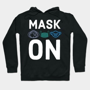 mask on Hoodie